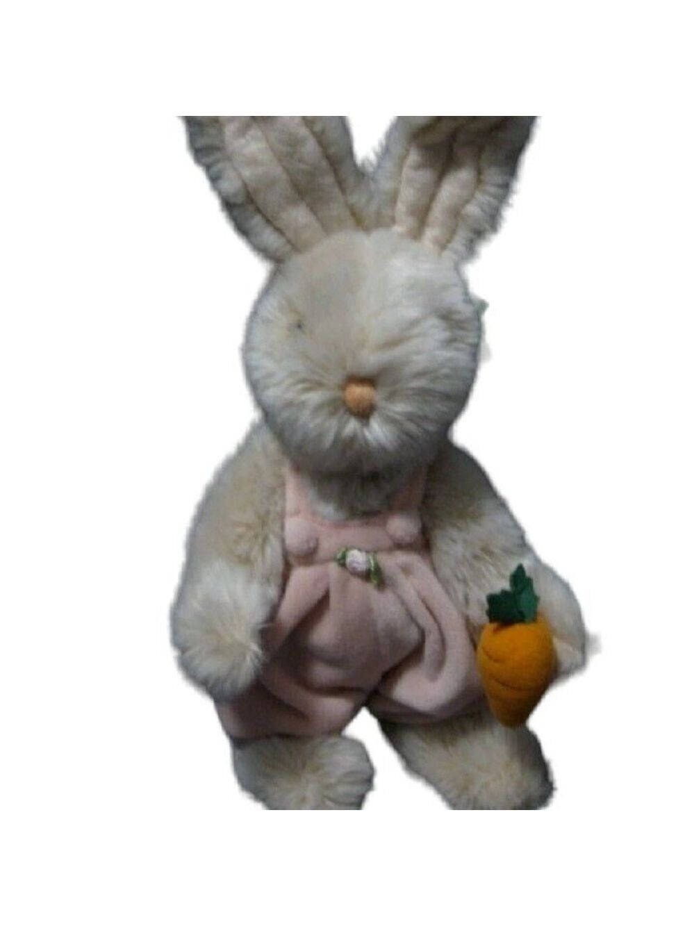 RUSS BERRIE BOOMER Bunny rabbit stuffed animal plush Toy fully jointed Ear Tag